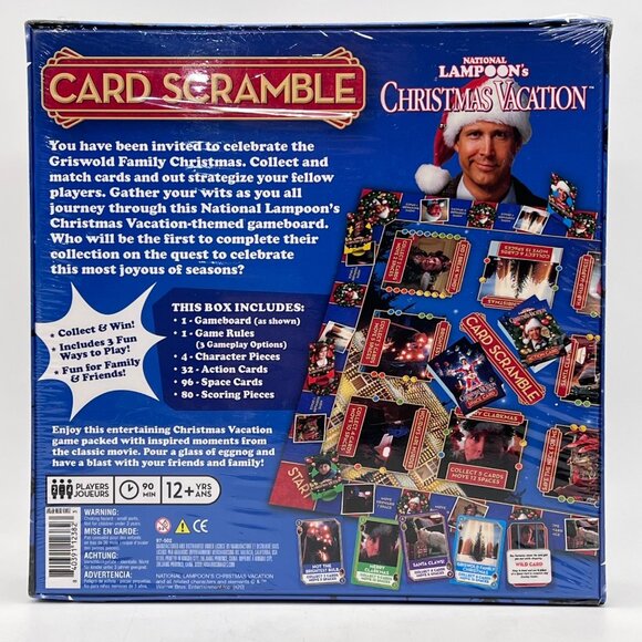 National Lampoons Christmas Vacation Card Scramble Game Collection Strategy NEW - Picture 2 of 13